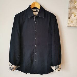 REPORT COLLECTION Men's elegant linen cotton shirt